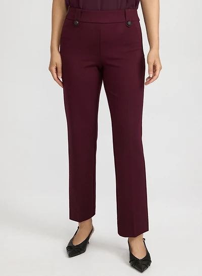 Pantalon Ava droit à enfiler