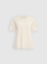 Stud Detail T-Shirt