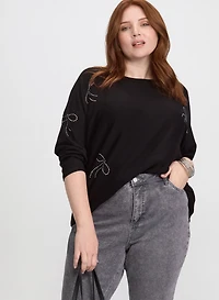 Joseph Ribkoff - Bow Detail Pullover