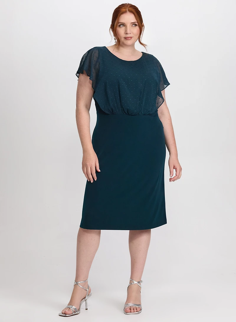 French Knot Embroidered Dress