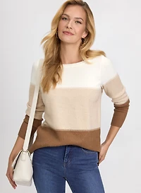 Pull à blocs de couleurs