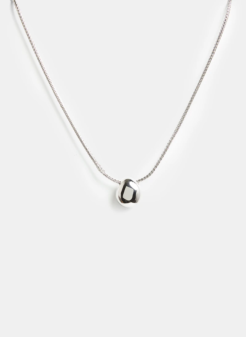 Collier à pendentif goutte d'eau