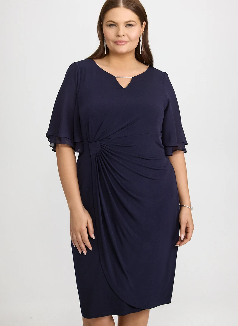 Robe ajustée en jersey