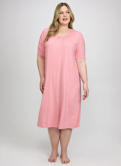 Stripe Jersey Nightgown