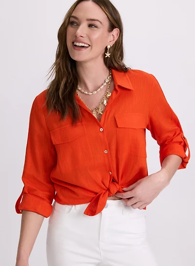 Button-Down Blouse