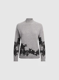 Embroidered Detail Pullover