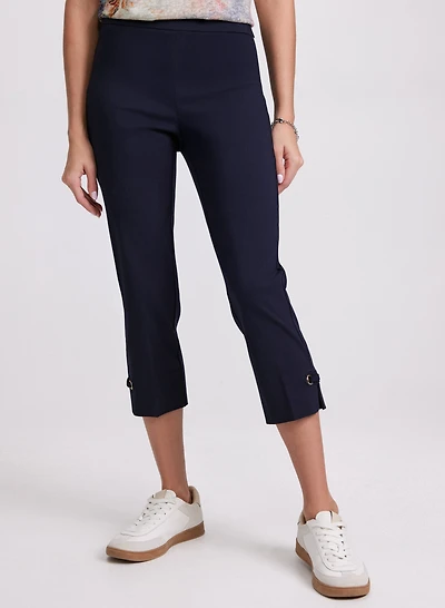 Pull-On Bengaline Capris