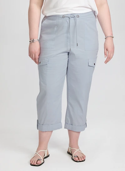 Cotton Cargo Capris