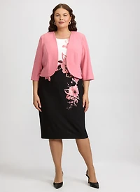 Ensemble de veste et robe florale