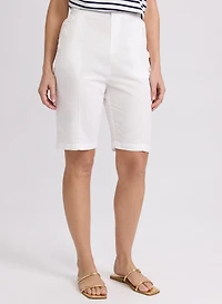 Short bermuda à boutons