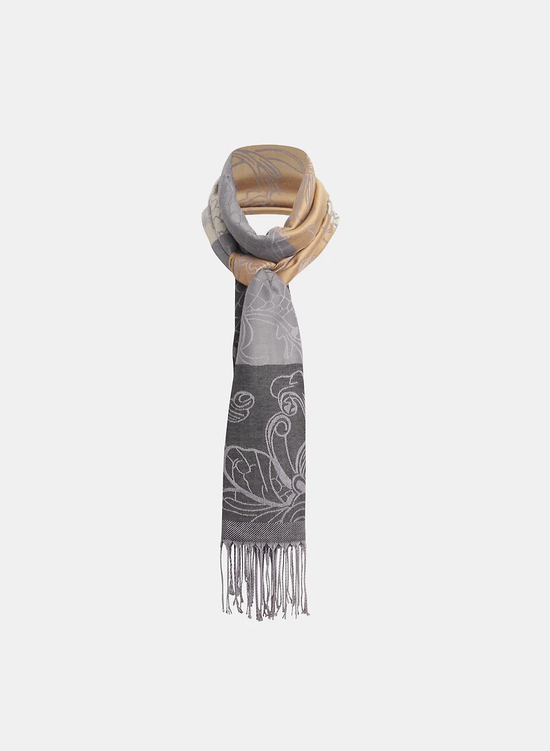 Floral Print Scarf
