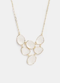 Collier plastron en émail