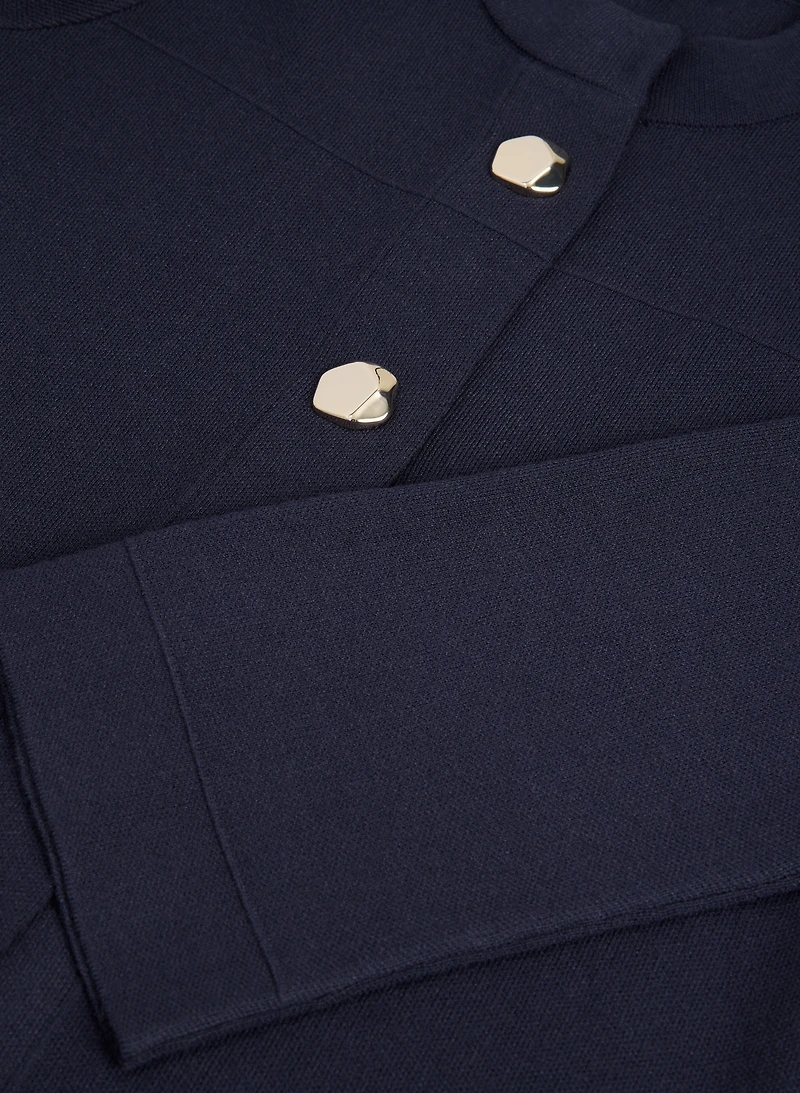 Short Knit Cardigan