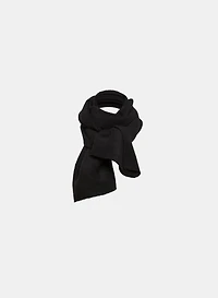 Pleated Knit Scarf