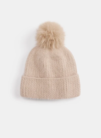 Cable Knit Tuque