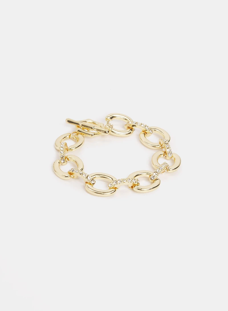 Crystal Connector Bracelet
