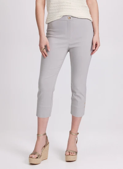 High-Rise Bengaline Capris