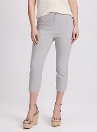 High-Rise Bengaline Capris