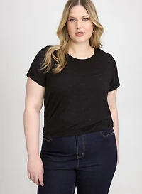 Rhinestone Embellished T-Shirt