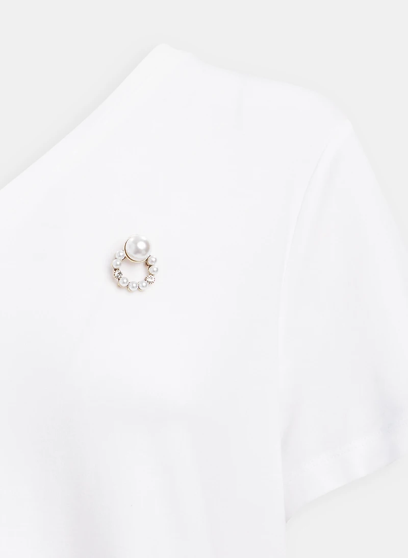 Ensemble de trois broches perlées