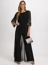 Chiffon Layered Jumpsuit