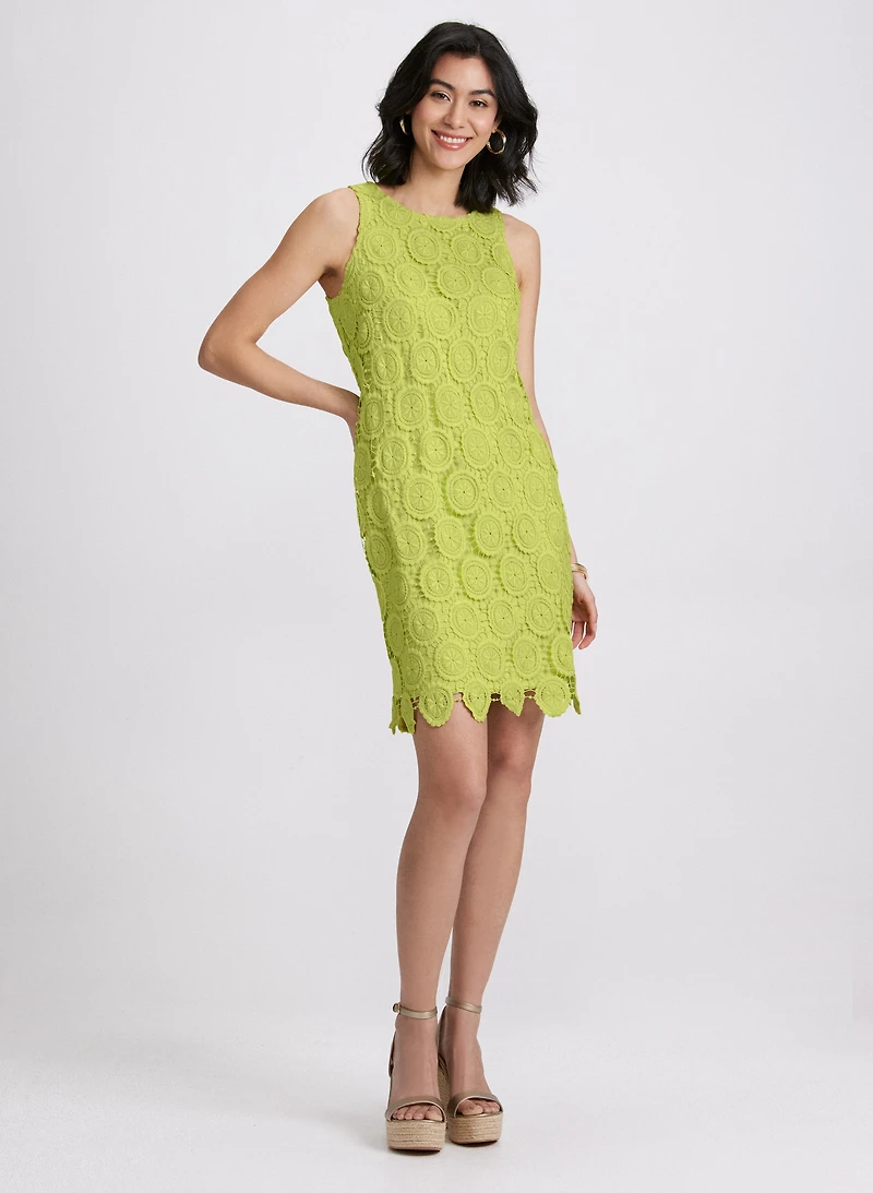 Sleeveless Crochet Dress