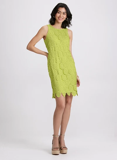 Sleeveless Crochet Dress