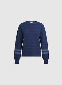 Sheer Detail Pullover