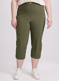 High-Rise Bengaline Capris