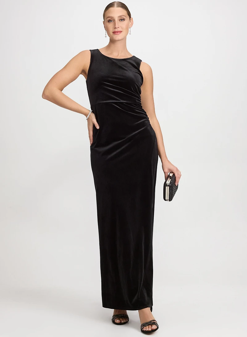 Special Occasion Sleeveless Boat Neck