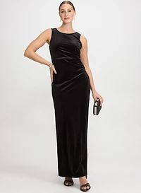 Special Occasion Sleeveless Boat Neck