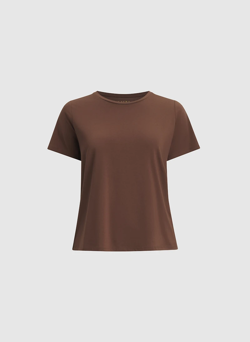T-shirt à encolure ronde