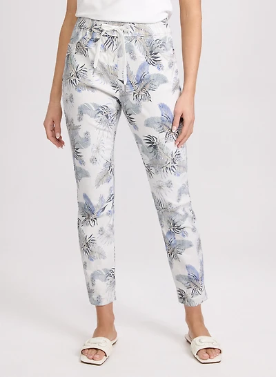 Tropical Pull-On Pants
