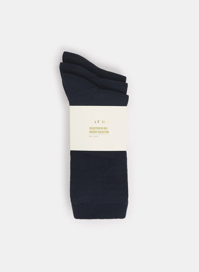 Chaussettes à motifs variés