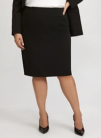 Pencil Suiting Skirt