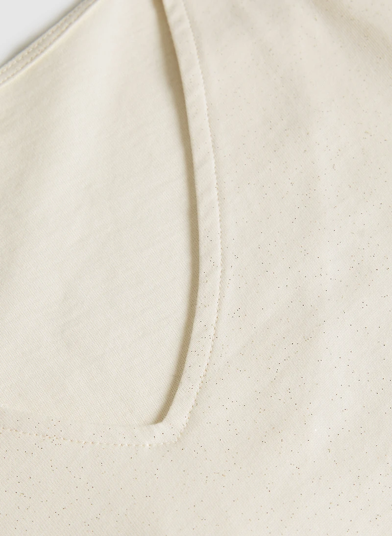Shimmering Cotton T-Shirt