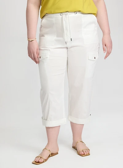 Cotton Cargo Capris