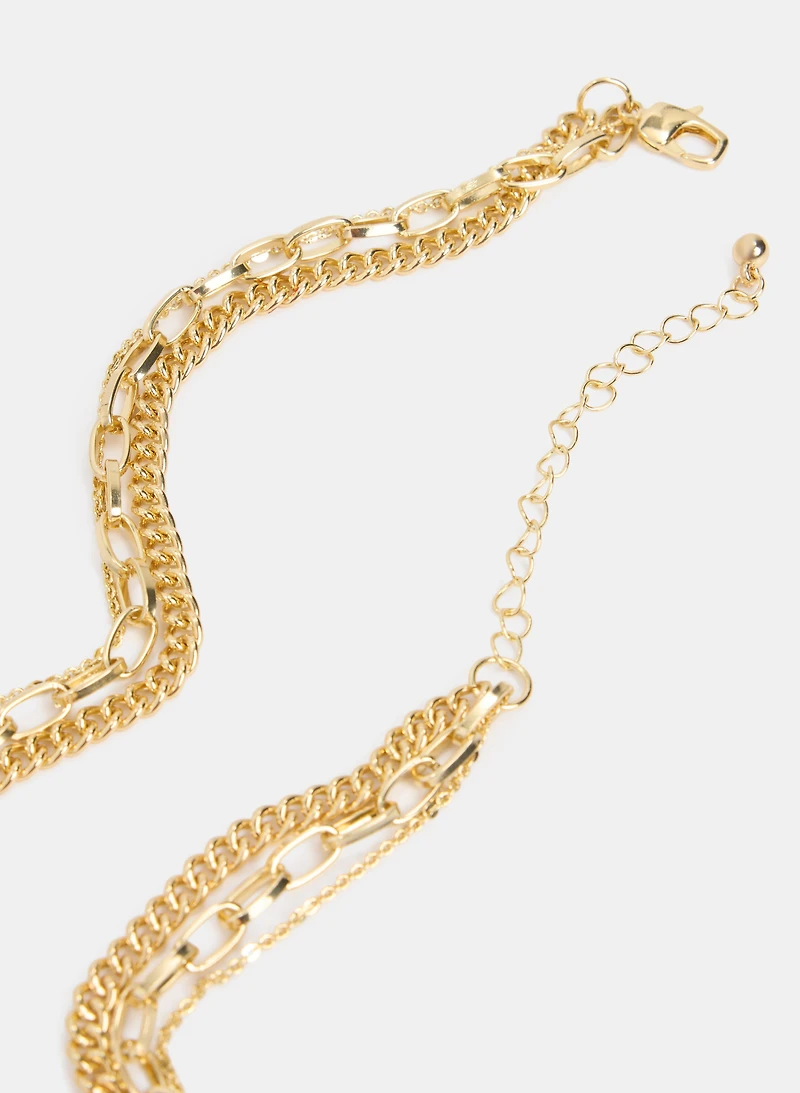 Layered Pendant Necklace