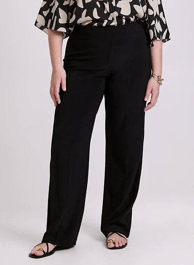 Joseph Ribkoff - Pull-On Wide-Leg Pants