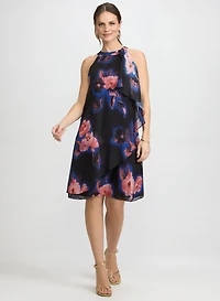 Floral Flounce Dress