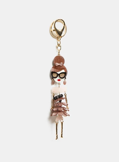 Stacked Figurine Keychain
