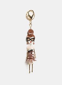 Stacked Figurine Keychain