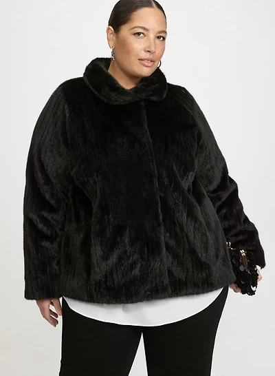 Faux Fur Coat