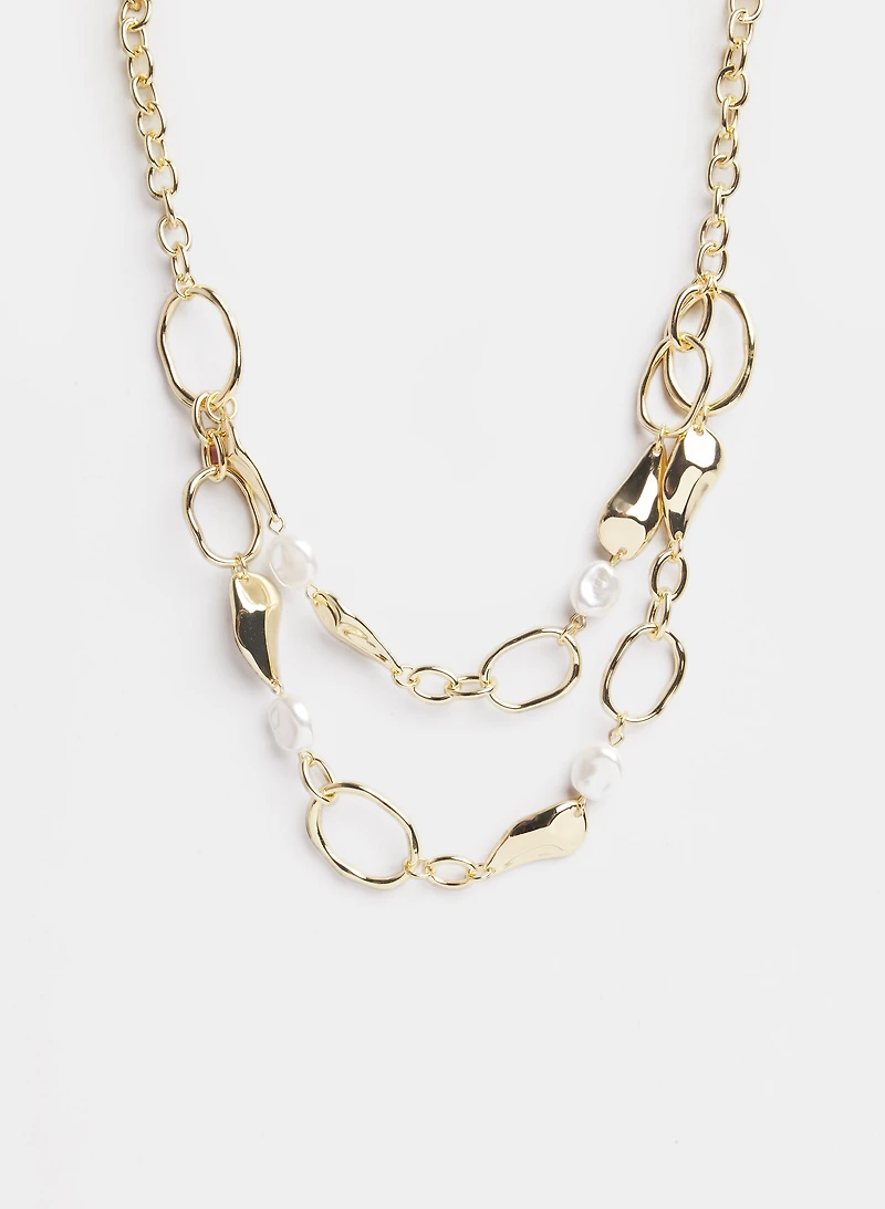 Double Row Necklace