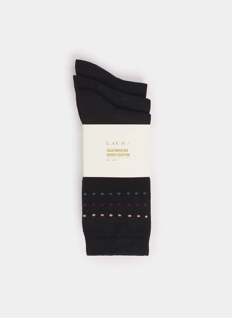 Three-Pack Socks