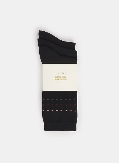 Three-Pack Socks