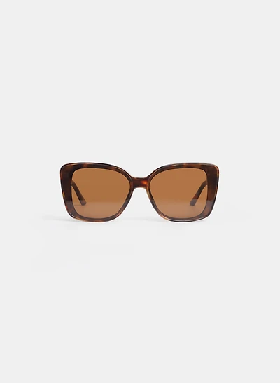 Large Cat-Eye Sunglasses