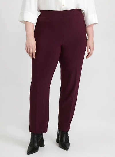Pantalon Sofia droit à enfiler