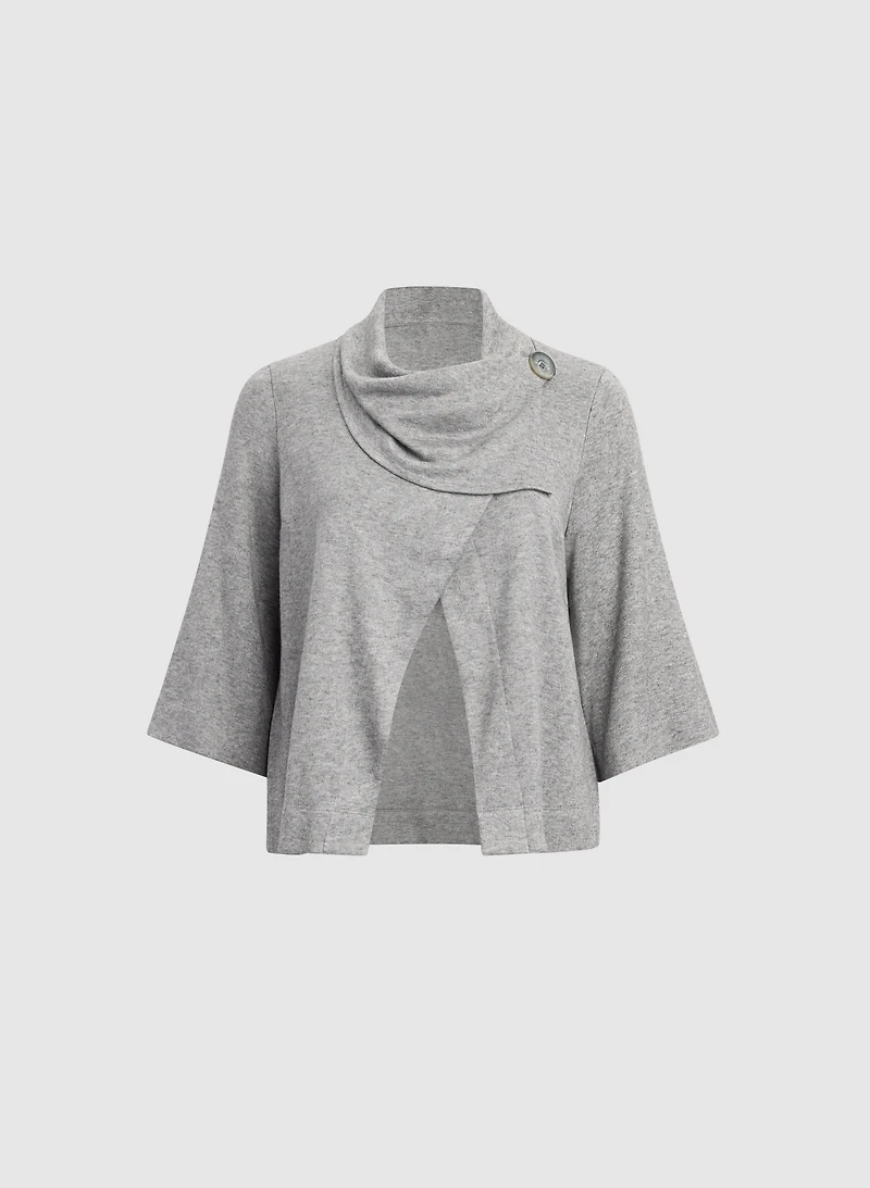 Knit Cowl Neck Top