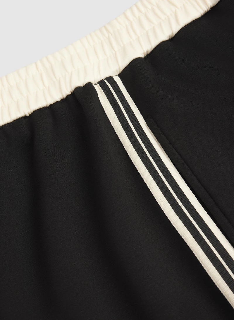 Side Tape Detail Pants